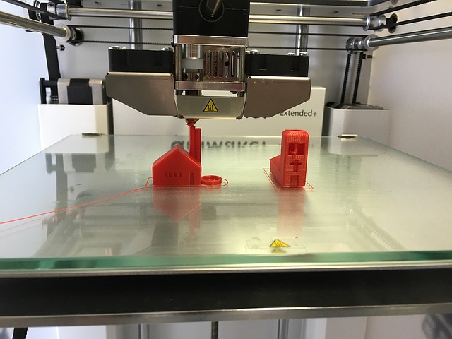3D-printer-with-model